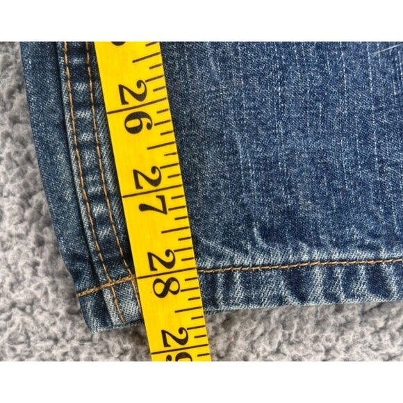 Arizona Jeans Relaxed Youth Boys Dark Wash Denim Jeans Size 16 Regular - Picture 8 of 11